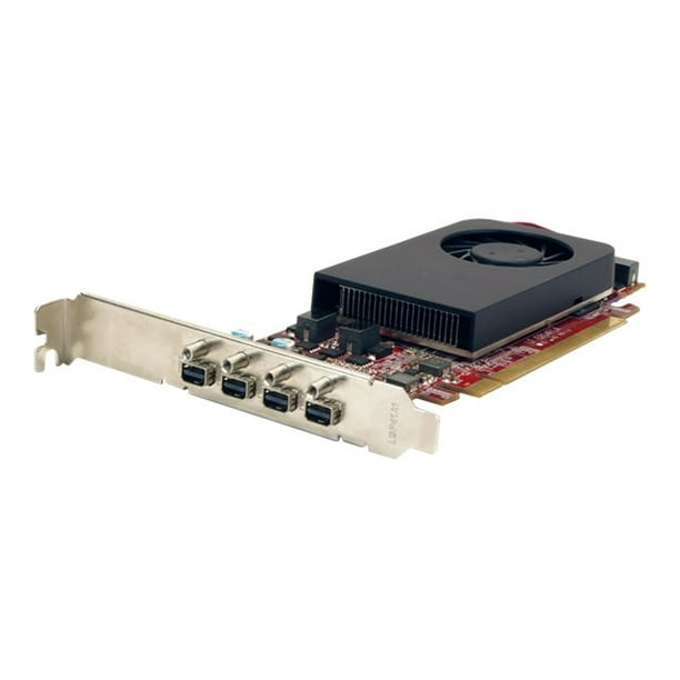 VisionTek Radeon 7750 SFF - Carte Graphique - Radeon HD 7750 - 2 GB GDDR5 - PCIe 3,0 x16 - 4 x Mini Port d'Affichage