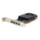 VisionTek Radeon 7750 SFF - Carte Graphique - Radeon HD 7750 - 2 GB GDDR5 - PCIe 3,0 x16 - 4 x Mini Port d'Affichage – image 1 sur 3