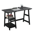 thumbnail image 3 of Scranton & Co Trestle Desk in Black, 3 of 5