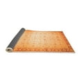 thumbnail image 2 of Ahgly Company Indoor Rectangle Abstract Orange Modern Area Rugs, 3' x 5', 2 of 4