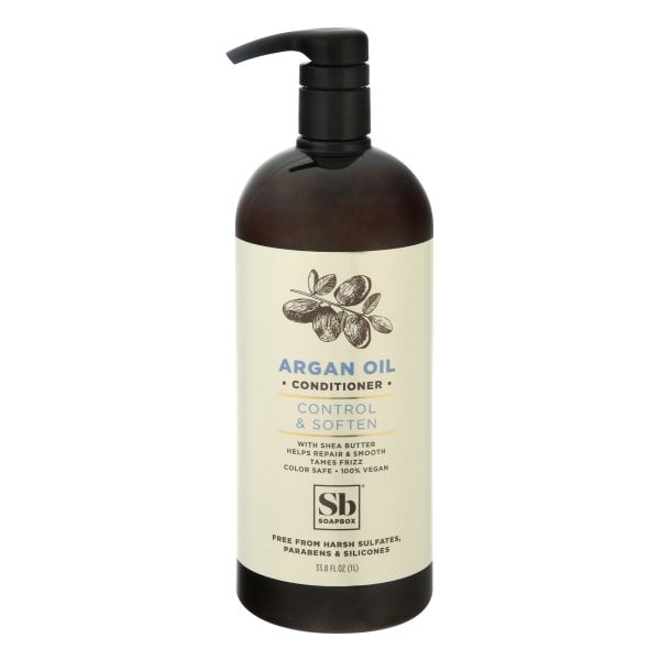 Soapbox Conditioner Argan Oil 1 Liter Luxe 1 ct