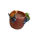 thumbnail image 4 of Maceta de Rana Decorativa en Resina para Suculentas y Flores Figura Graciosa y Robusta con Drenaje Adecuada para Jardín Regalo Oficina Hogar Tamaño Amarillo, 4 of 7