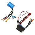 thumbnail image 4 of Kit ESC De Motor Sin Escobillas, Conjunto Combinado ESC De Motor Sin Escobillas RC De 4 Alta Torsión Alta Eficiencia 12 Ranuras Protección Múltiple Para Coche RC 1/16, 4 of 7