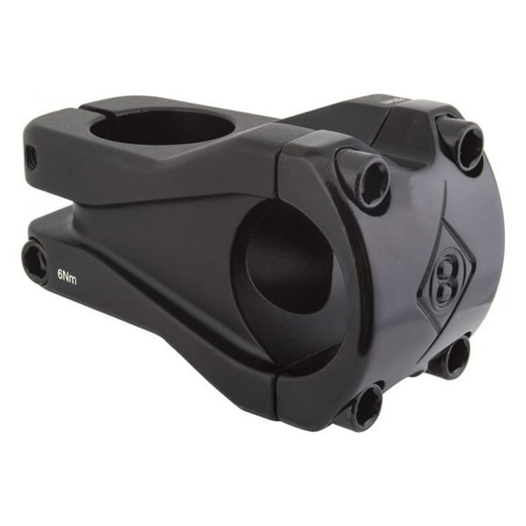 ORIGIN8 Fix8 OS Bike Stem Threadless 50mm 0° Rise 31.8mm Bar 1-1/8" Fork Black