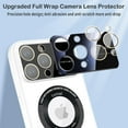 thumbnail image 6 of Magnetic for iPhone 14 Pro Max Case Compatible with Magsafe [Camera Lens Protector] Shockproof Hard PC Matte Back Protective Soft TPU Edge Phone Cases for iPhone 14 Pro Max White, 6 of 16