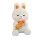 thumbnail image 1 of Muñeco de peluche con dibujos animados de conejo blanco suave, 40 cm, 1 of 2