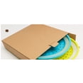 thumbnail image 5 of Respaldo plegable para microondas, tapa para microondas con asas de fácil agarre, cubiertas para cubiertos de cocina, apto para lavavajillas, plástico libre de silicona y BPA, redondo de 10,5 pulgadas, azul, 1 unidad Rojo Verde, 5 of 5