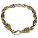 thumbnail image 1 of GOOHOCHY Pulsera de dragón Joyería de dragón Pulsera de latón fresca Pulsera con dijes decorativos, 1 of 7