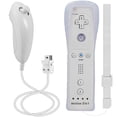 thumbnail image 2 of Luxmo 2in1 Built in Motion Plus Remote Controller Nunchuck Set Fo Wii&Wii U Video Games Console, 2 of 7