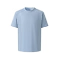 thumbnail image 4 of COSFO Blue Men T Shirts Summer Short Sleeve Dry Fit Shirt Moisture Wicking Workout Pullover Classic Fit Crew Neck Tshirts Shirts for Men, 4 of 5