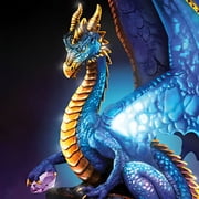 Bradford Exchange Mystic Treasures Illuminated Dragon Sculpture