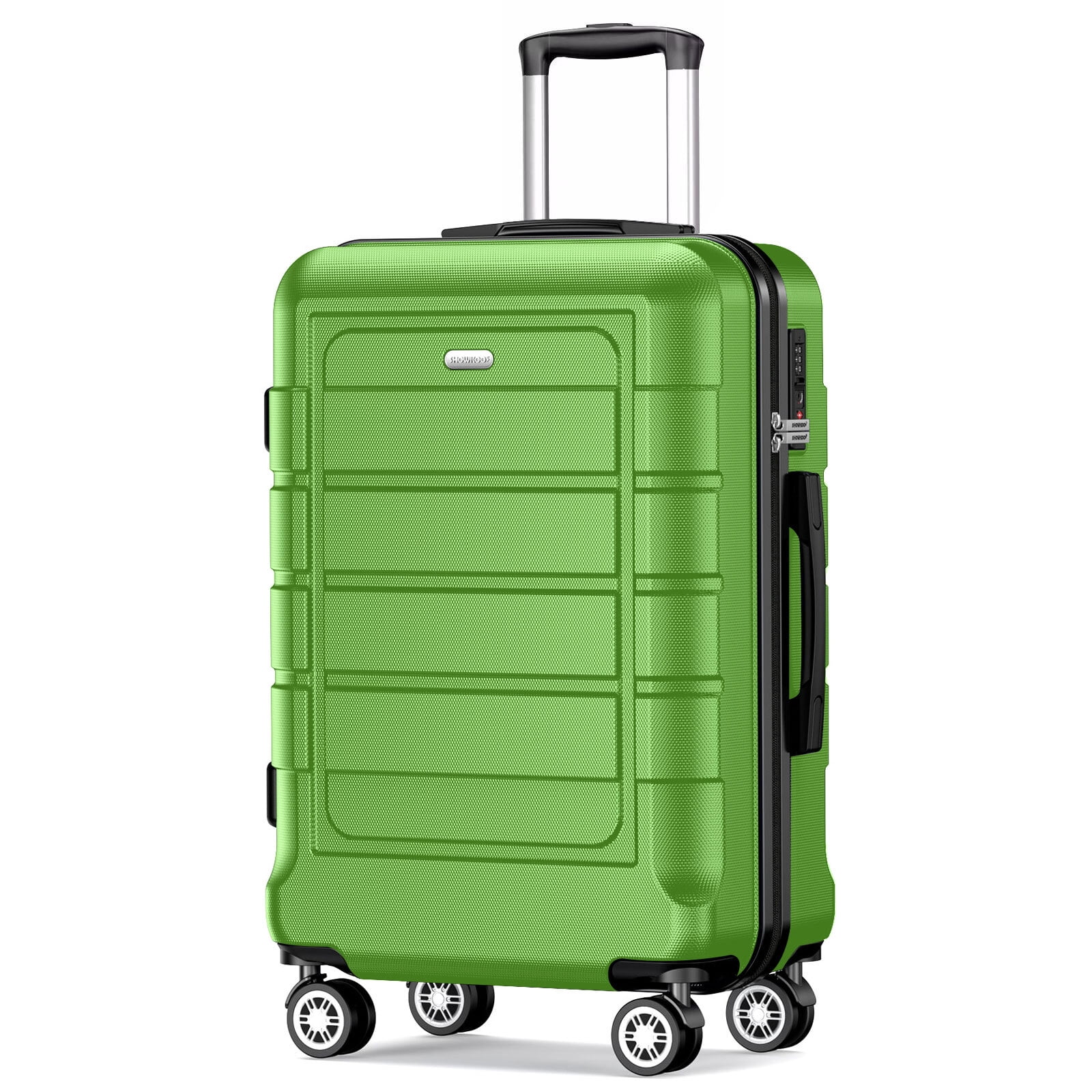 SHOWKOO Hardside 28 Inch checked Luggage with Ergonomic Handles and TSA