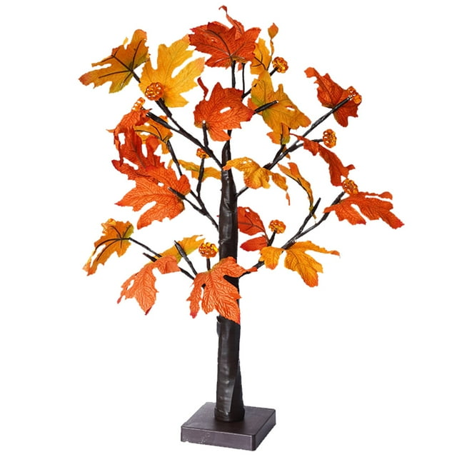 Luz decorativa de árbol de árbol LED LIGHT RAMES LED LEAM Lámpara de lámpara de arce de arce decoración de la luz de la hoja