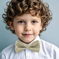thumbnail image 1 of Children's Plaid Bow Tie for School Uniforms - Unisex Comfortable Breathable Fabric Student Accessory, 1 of 6