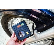 Stop & Go RCP Compact Mini-Air Compressor / Inflator with 12V Car Adapter & Built in LED Light for Motorcycle, Scooter, ATV, UTV, Golf Cart, Lawn Mower