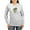 Ash Gray, variant on CafePress - Nerf Classic Melted Logo Long Sleeve T Shirt - Women's Long Sleeve Graphic Casual T-Shirt