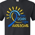 thumbnail image 4 of Inktastic Just Down Right Awesome Down Syndrome Awareness Ribbon T-Shirt, 4 of 5