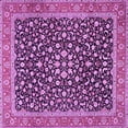 thumbnail image 1 of Ahgly Company Indoor Square Persian Purple Traditional Area Rugs, 7' Square, 1 of 4