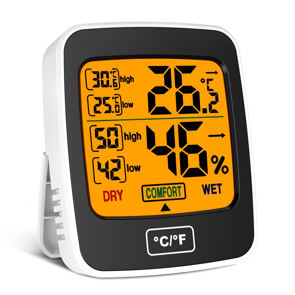 Digital Hygrometer Wireless Temperature Indoor Outdoor Thermometer with