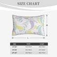thumbnail image 6 of YFYANG Super Soft Rectangular Plush Cushion Cover (Without Pillow Insert), Gorgeous Lilac Comfort and Non-Pilling Hidden Zip Bedroom Sofa Pillowcases, 16"x24", 6 of 9