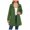 Green, variant on Women's Detachable Hood Water Windbreaker Women's Solid Color Long Sleeved Thin Coat Matching with Various Outfits Hand Wash