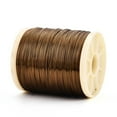 thumbnail image 2 of 1000 g Round Copper Jewelry Wire Dark Goldenrod 22 Gauge 0.6mm 1279.52 Feet(390m)/1000g, 2 of 3