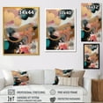 thumbnail image 4 of DESIGN ART Designart "Gold Green Marbled Meditations" Abstract Marble Metal Wall Art 16 in. wide x 32 in. high, 4 of 5
