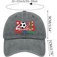 thumbnail image 2 of 2026 Cup Hat Host Countries Soccer Football Cap, 26 Host Country Soccer Football Supporters Cap, 2 of 5