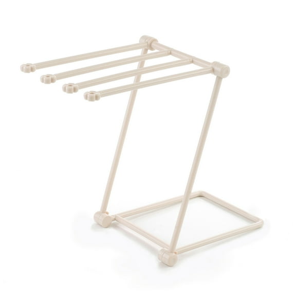 Versatile Countertop Drying Rack, Stainless Steel Washcloth Holder for Kitchen and Bathroom Organization