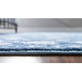 thumbnail image 5 of Rugs.com Boston Collection Rug – 3 Ft Round Blue Low-Pile Rug Perfect For Kitchens, Dining Rooms, 5 of 9