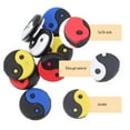 thumbnail image 4 of 1 Set Tennis Racket Vibration Dampeners Taiji Pattern Tennis Racquet Absorbers, 4 of 8