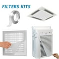 thumbnail image 4 of Complete Air Vent Filters Kit For Heating Intake Registers & Grilles, 4 of 5