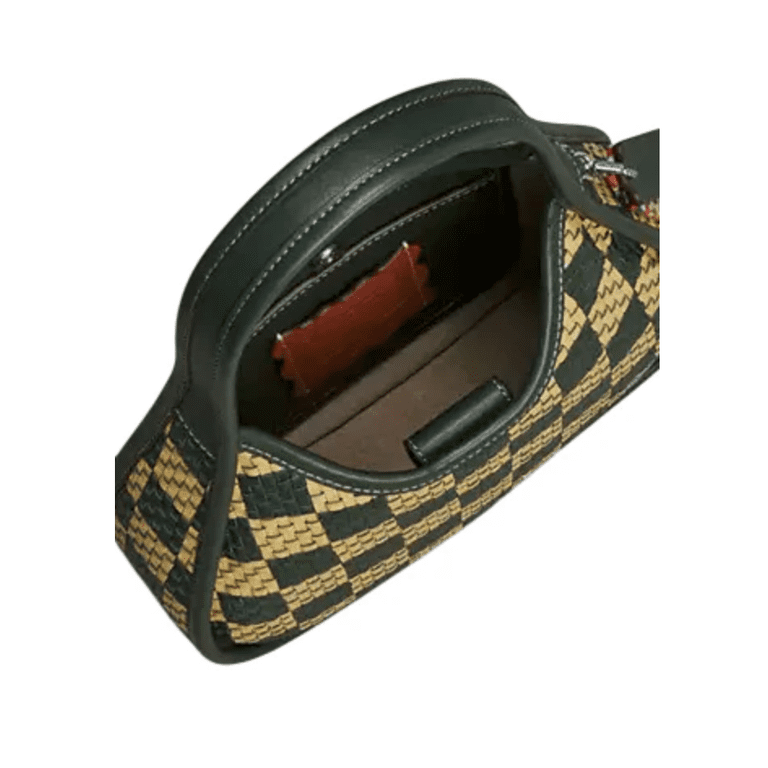 Coach Ergo Bag With Woven Checkerboard In Repurposed Leather