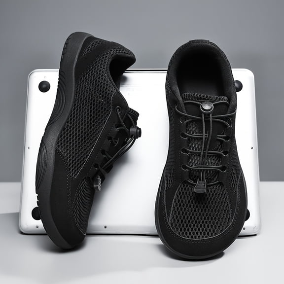 Men's Extra Wide Diabetic Walking Shoes for Swollen Feet, Lightweight Breathable Non-Slip Running Sneakers for Hiking, Casual Wear & All-Day Comfort