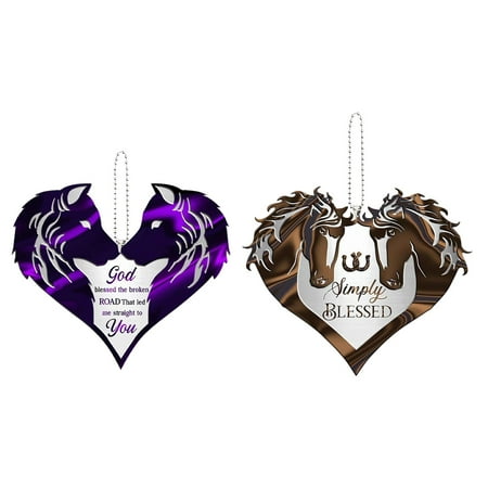 

wofedyo Car Decoration Acrylic Pendant Love Hanging Garden Courtyard Decoration