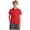 style-01 Red, variant on JUMEYU Teen Polo Shirt Boy's Striped Button Short Sleeve T Shirt Collared Neck Casual Tee Top Size 7-8 (Red,7-8 Years)