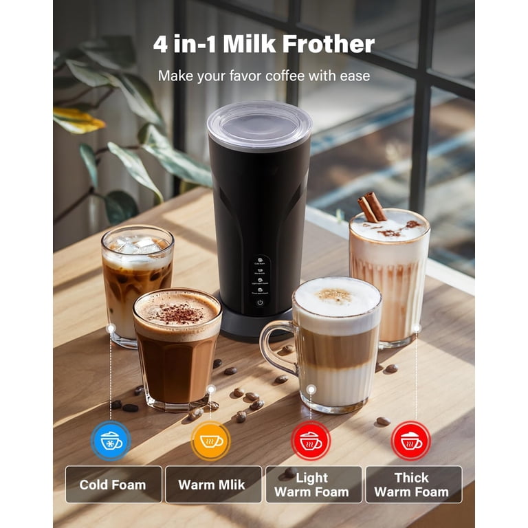 Twomeow 4-in-1 Automatic Milk Frother & Steamer photo 2