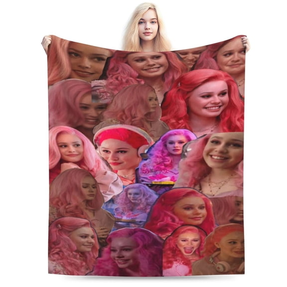Descendants Blanket, Super Soft Large Fluffy Plush Throw Blanket for Boys Girls Young Adults, Cozy Warm Flannel Blanket for Living Room Couch Bed All Seasons 40"X30"