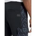 thumbnail image 7 of Dogg Supply by Snoop Dogg All-Gender Men's and Women's Paisley Fleece Cargo Joggers, Sizes XS - 3XL, 7 of 7