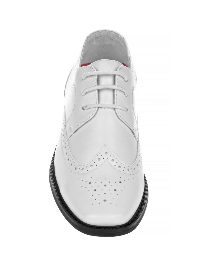 Joseph Allen Boys Lace Child Dress Shoes - White, 13 - image 5 of 5