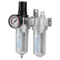 thumbnail image 1 of Rdeghly 1 Pc Air Compressor Set Moisture Trap Oil Water Filter Delivery Pressure Regulator Lubricator Separator Gauge Tool, 1 of 8