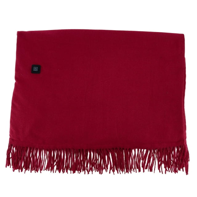 Usb Three Mode Heating Heating in Autumn and Winter Heated Shawl Wraps for Corded Heated Blanket Soft Zipper Shawl Wraps 2026 Winter Warm USB Powered Heating Scarf Blanket Grey