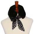 thumbnail image 4 of BASICO WOMEN NECKERCHIEF WITH RIBBON AND FAUX FUR COLLAR SCARF, 4 of 6