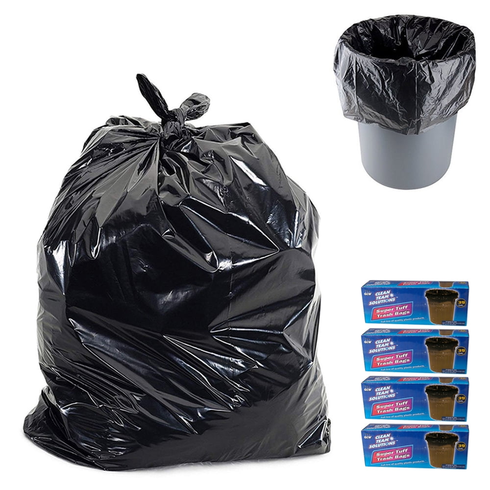 150 Count Trash Bags 33 Gallons 1.0 Mil Garbage Bags. 33w*39h 