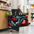 thumbnail image 6 of Hearts Battle Premium Oxford Cloth Shopping Bags: Reusable, Foldable, and Spacious - Ideal Laundry Basket, Picnic Basket, and Laundry Bag, 6 of 7