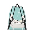 thumbnail image 3 of Balery French Bulldog Taking a Bath Vintage Canvas Backpack for Men and Women - Large Capacity, Durable Travel Laptop Bag for School, Work, Hiking, and Outdoor Activities, 3 of 7