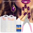 thumbnail image 4 of Puntas De Arte De Uñas Falsas Profesionales, Juego De Arte De Uñas, Herramienta De Corte De Arte De Uñas Liviana, Para Tienda De Manicura Fácil De Operar Fácil De Usar Boda,, 4 of 8