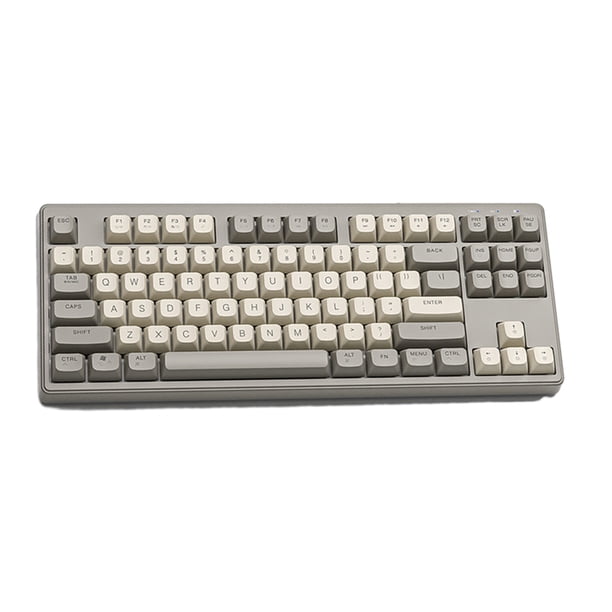 Teclado Gamer con retroiluminación Compatible con Bluetooth, 87 teclas, tecla táctil silenciosa, silenciosa
