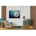 thumbnail image 3 of Epic Art "Wood Series: Dandi Blue" Acrylic Glass Wall Art, 24"x36", 3 of 3