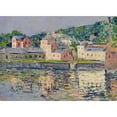 thumbnail image 3 of Gustave Loiseau 24x18 Black Modern Framed Museum Art Print Titled - La Berge, Pontoise (circa 1910), 3 of 5